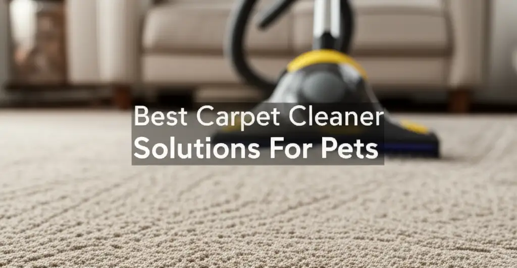 8 Best Carpet Cleaner Solutions For Pets 2026