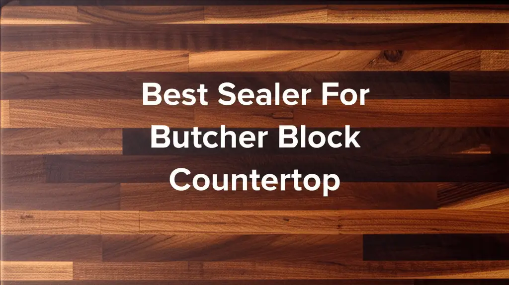 8 Best Sealer For Butcher Block Countertop in 2026