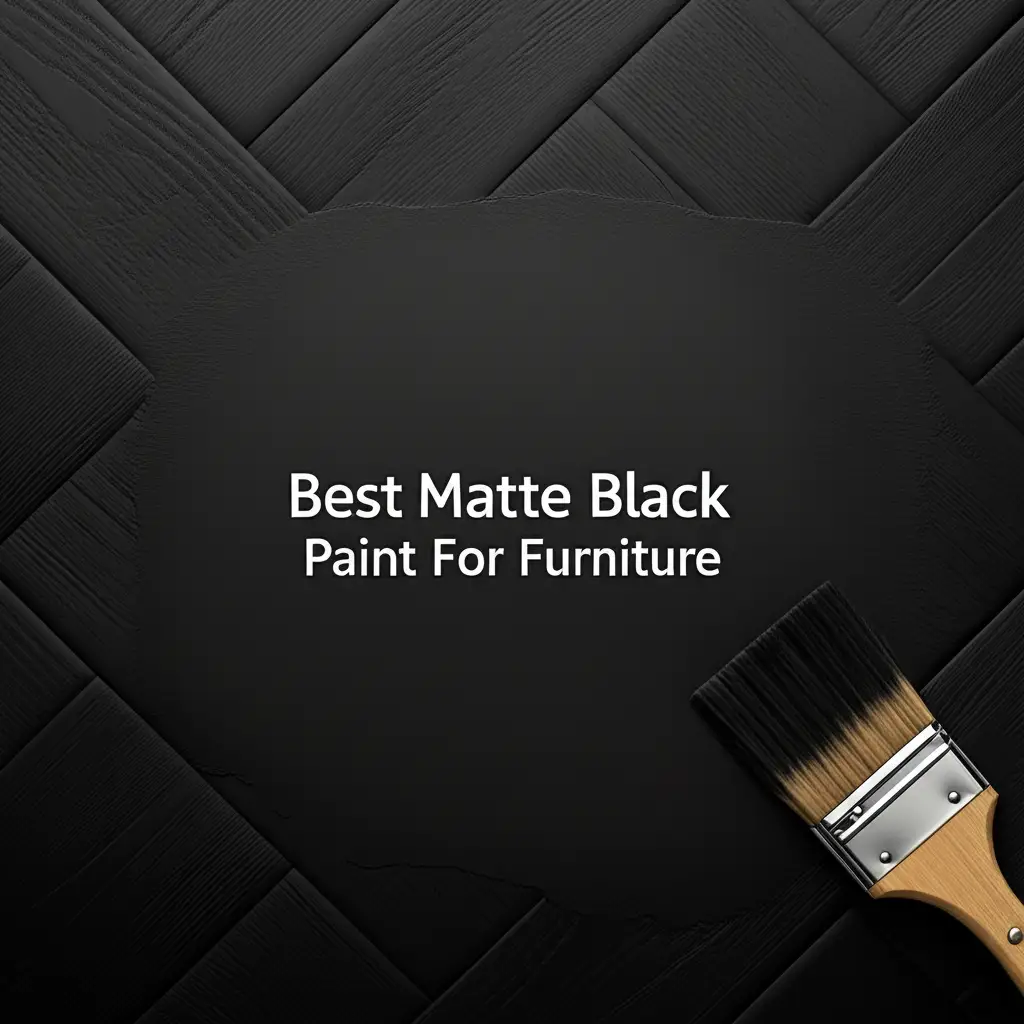 Best Matte Black Paint For Furniture