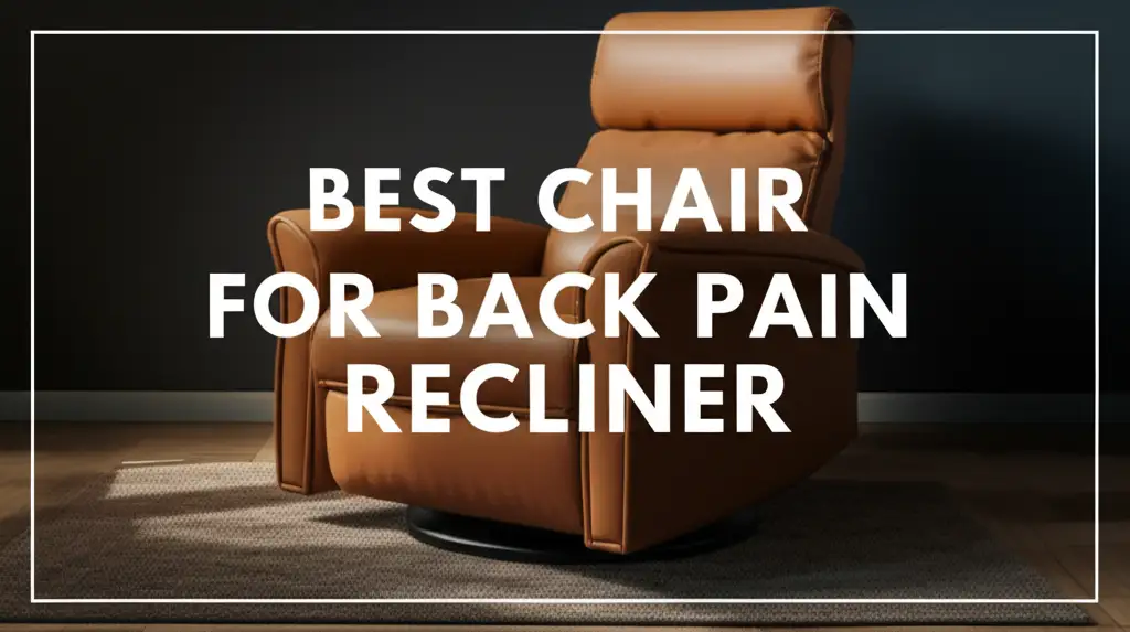 10 Best Chair For Back Pain Recliner of 2026