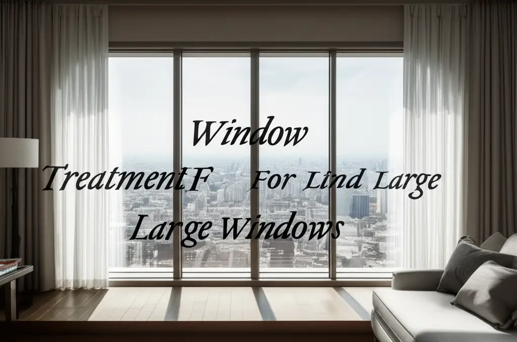 Best Window Treatment For Large Windows