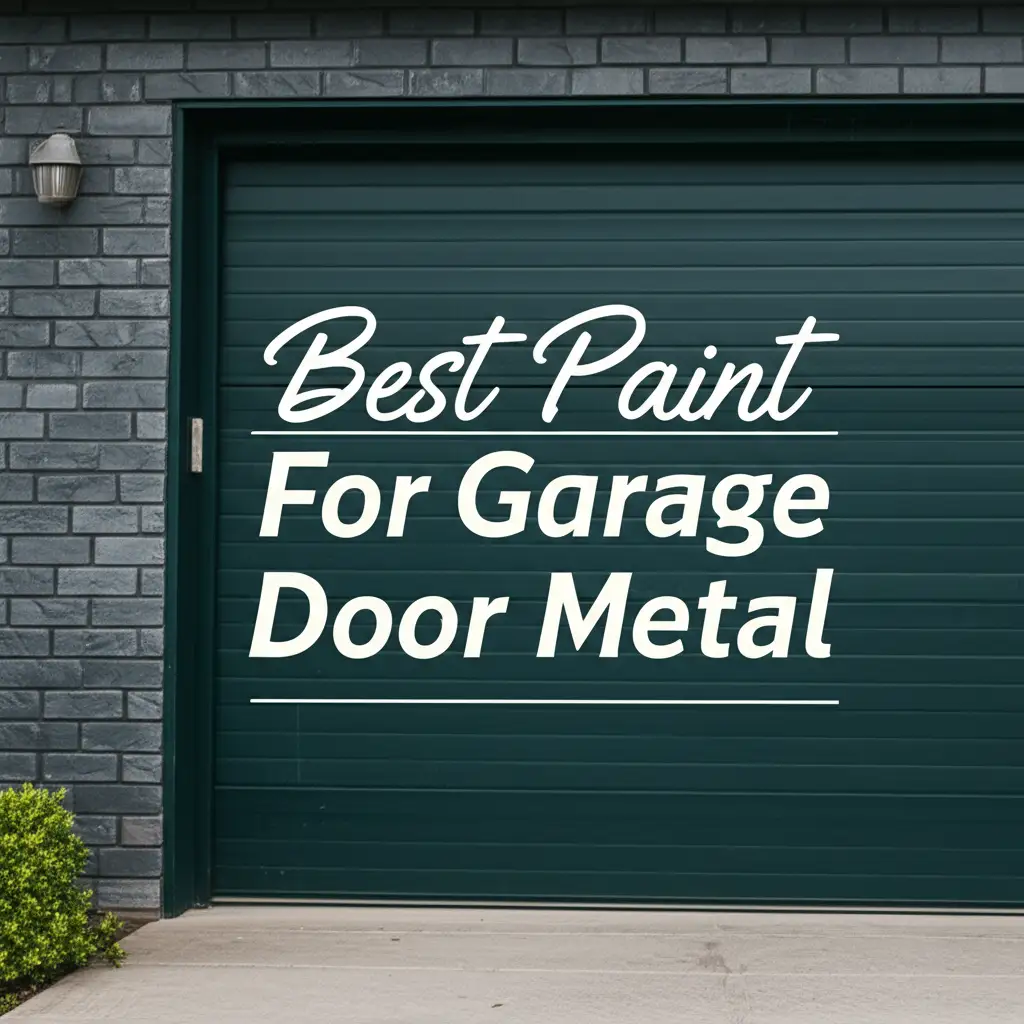 Best Paint For Garage Door Metal