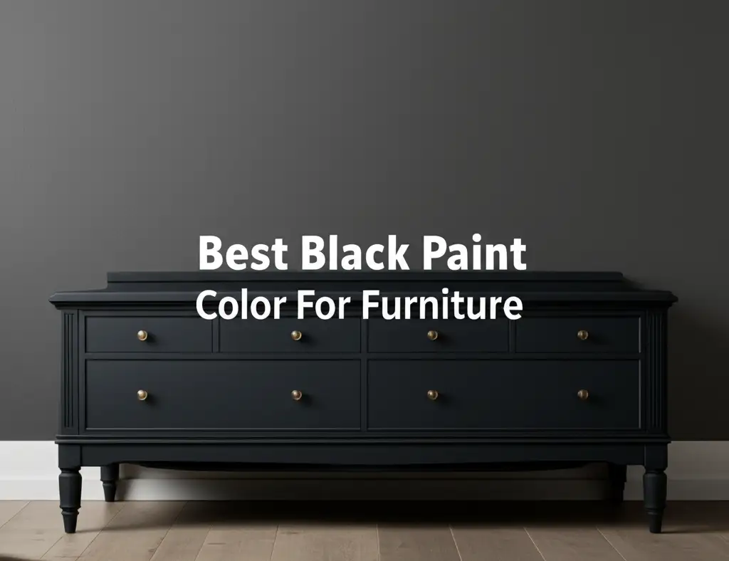 7 Best Black Paint Color For Furniture in 2026 Reviews