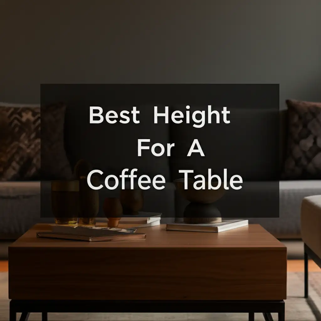 8 Best Height For A Coffee Table 2026