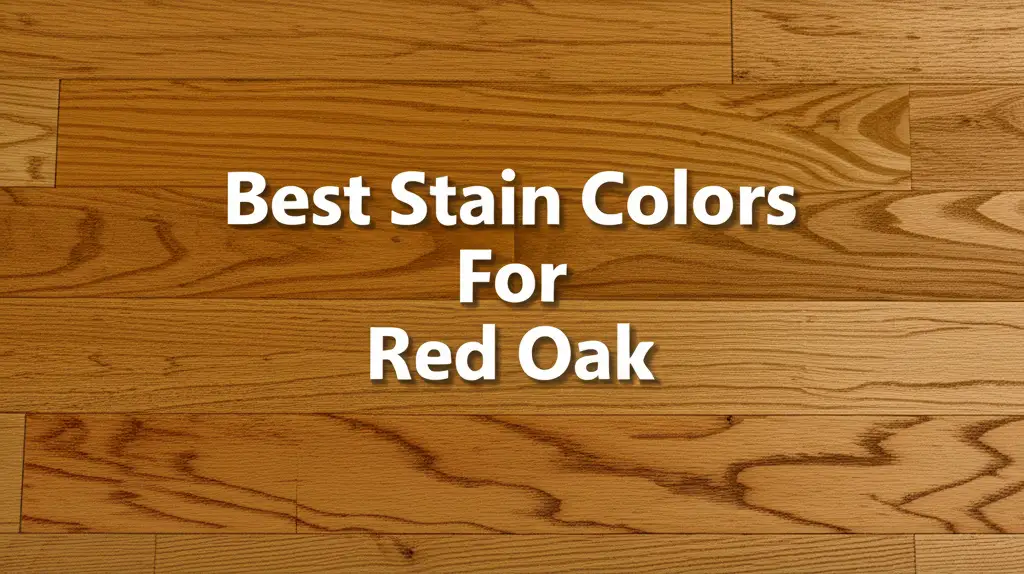 Find the 10 Best Stain Colors For Red Oak Wood Projects in 2026