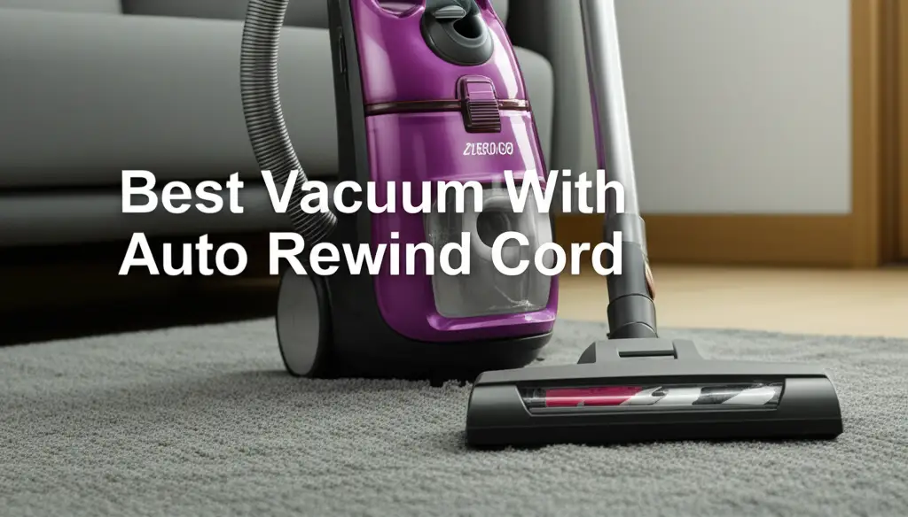 9 Best Vacuum With Auto Rewind Cord for 2026