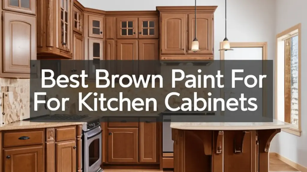 10 Best Brown Paint For Kitchen Cabinets 2026
