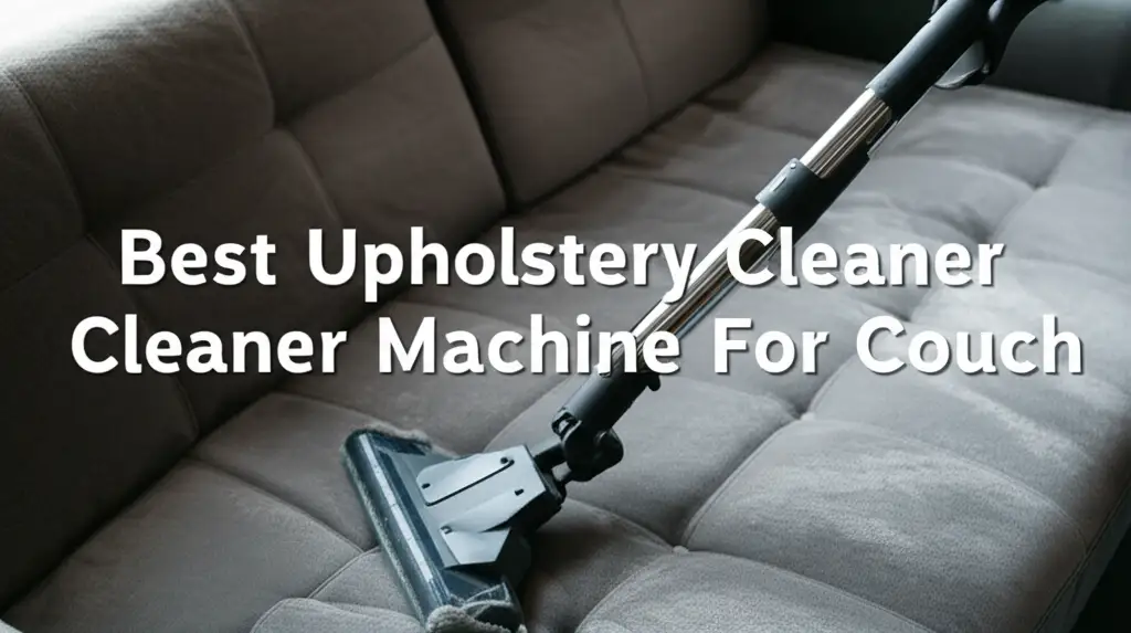 8 Best Upholstery Cleaner Machines For Couches 2026
