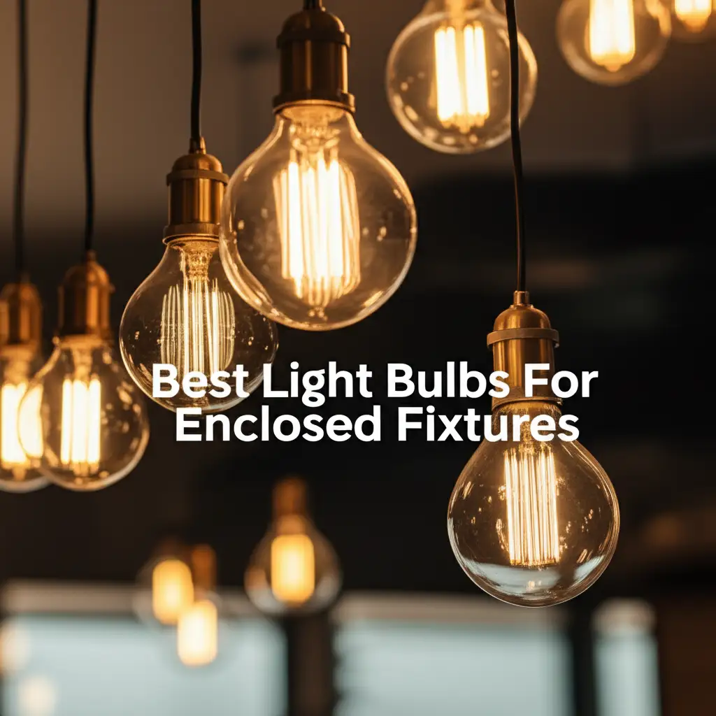 9 Best Light Bulbs For Enclosed Fixtures of 2026