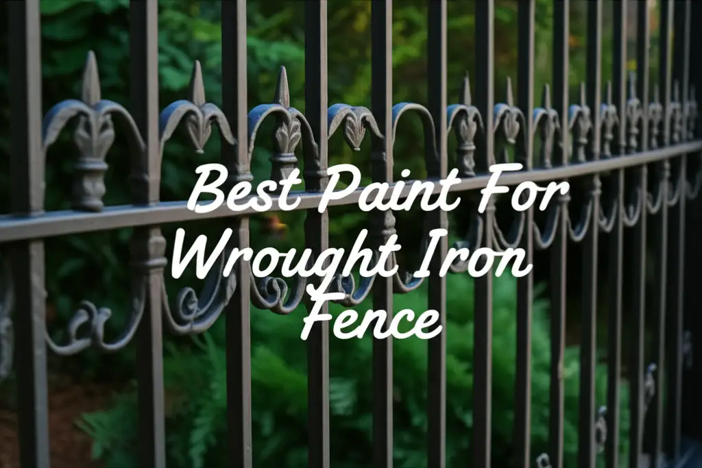 10 Best Paint For Wrought Iron Fence 2026