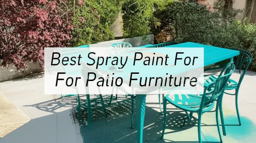 8 Best Spray Paint For Patio Furniture 2026