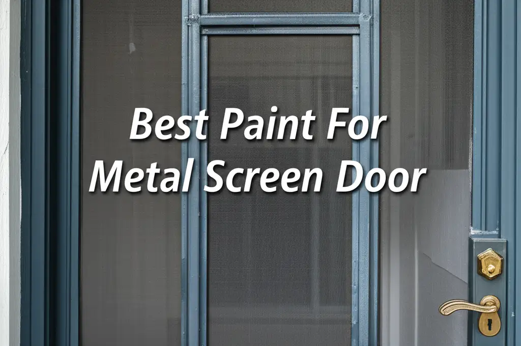 8 Best Paint For Metal Screen Door of 2024