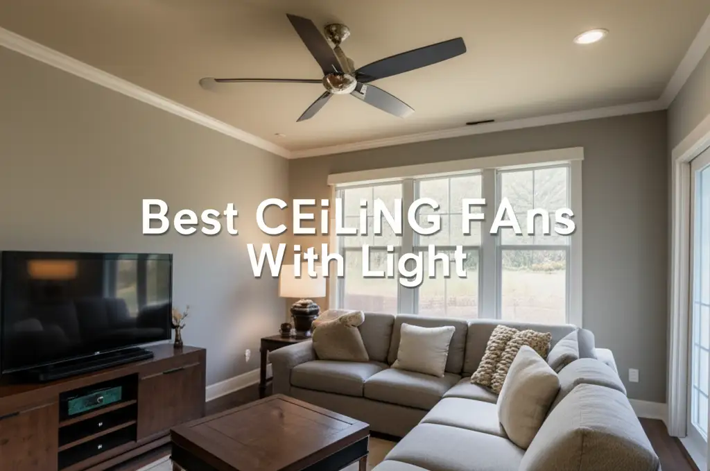 8 Best Ceiling Fans With Light for 2026