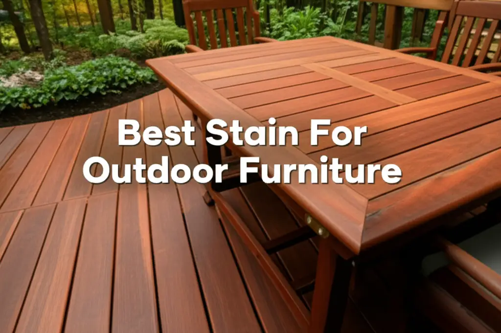 Best Stain For Outdoor Furniture