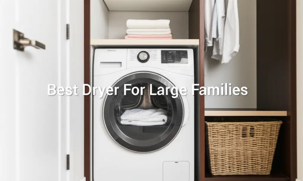 9 Best Dryer For Large Families for 2026