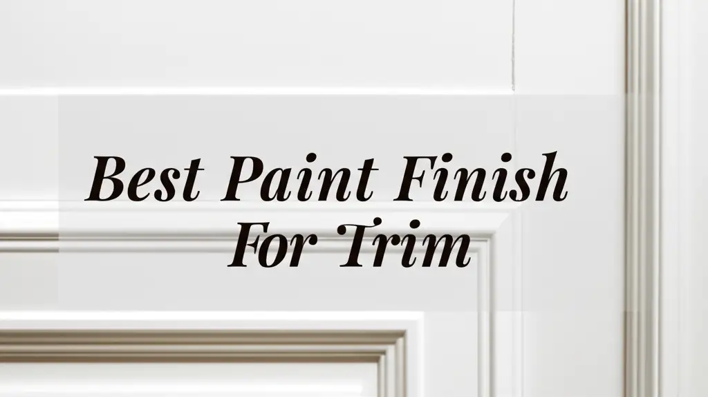 10 Best Paint Finish For Trim of 2026