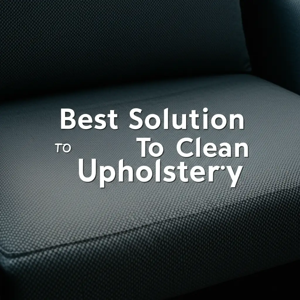 10 Best Solutions to Clean Upholstery 2026