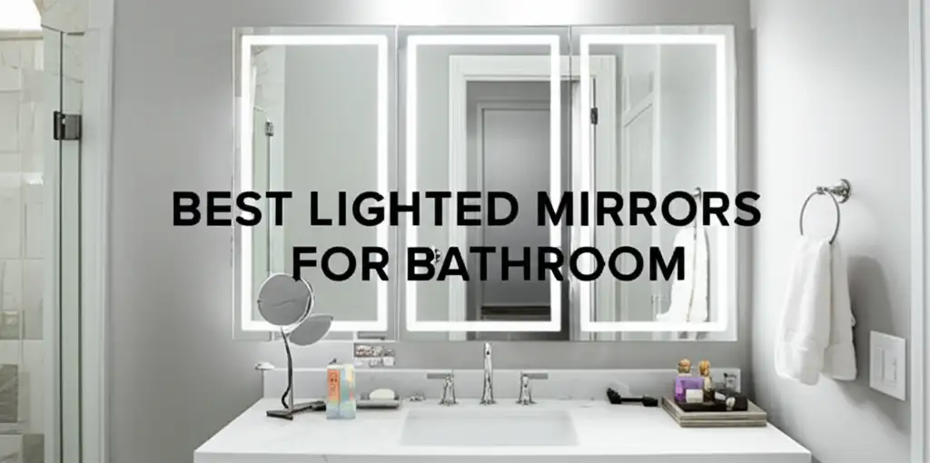 10 Best Lighted Mirrors For Bathroom 2026