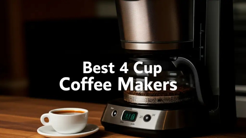 10 Best 4 Cup Coffee Makers for Small Spaces 2026