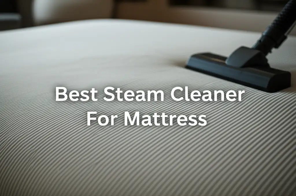 Searching for a way to deep clean your mattress? We tested dozens of models to find the Best Steam Cleaner For Mattress. Get ready for a healthier, fresher sleep.