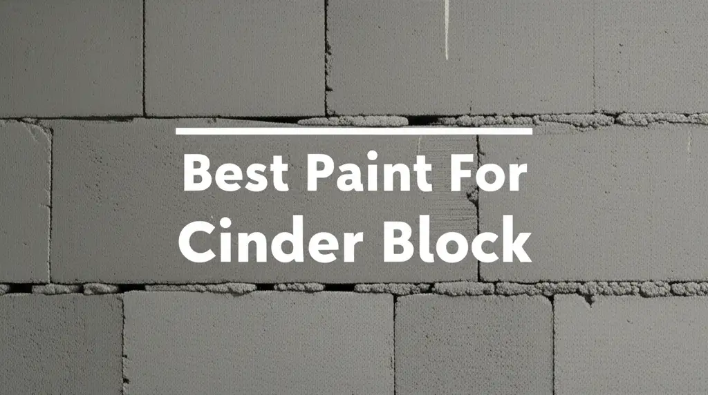 9 Best Paint For Cinder Block Options for 2026