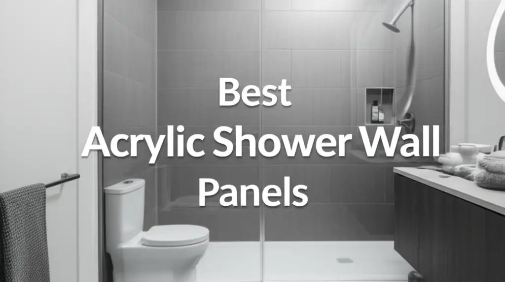 Struggling to upgrade your bathroom with durable acrylic shower wall panels? We researched and tested top options to guide you. Transform your space easily with our picks for quality and style.