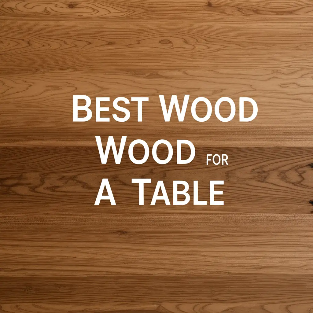 10 Best Wood For A Table 2026