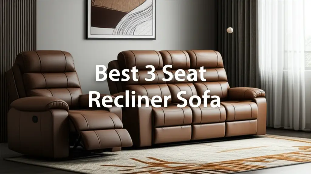 10 Best 3 Seat Recliner Sofa for Ultimate Living Room Comfort