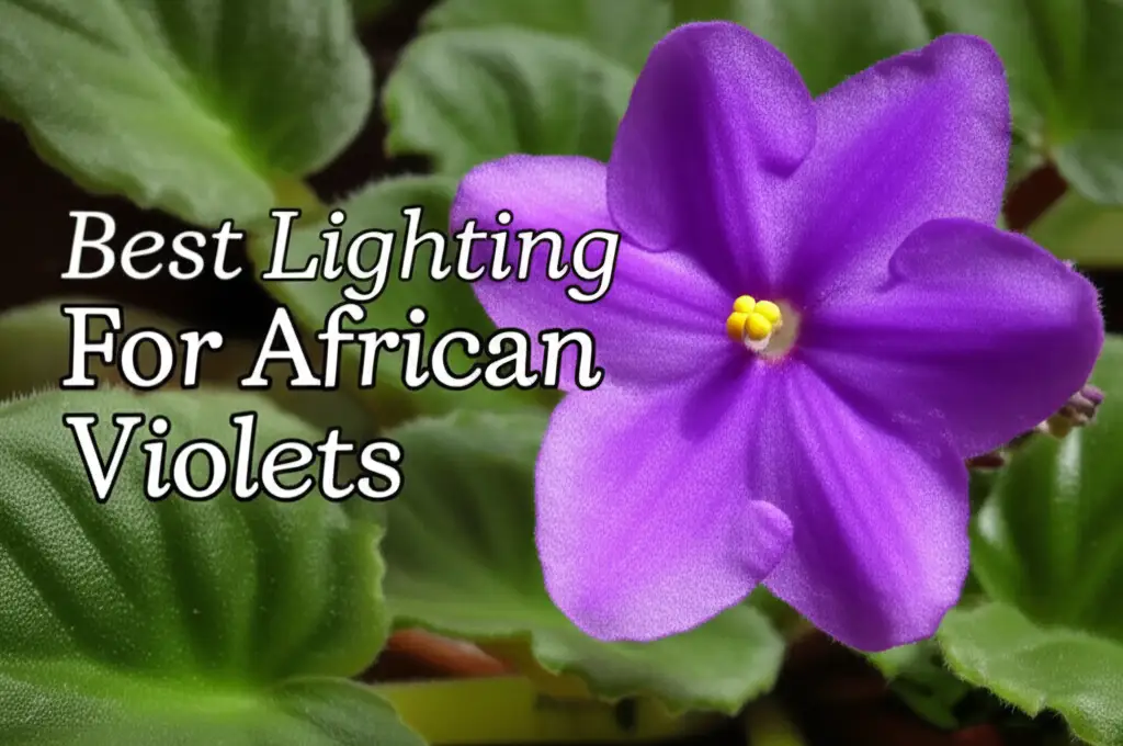 Best Lighting For African Violets