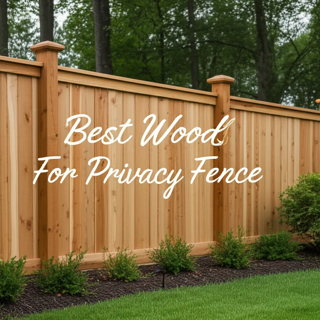 8 Best Wood For Privacy Fences in 2026