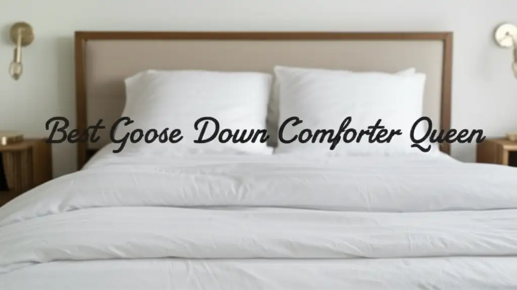 10 Best Goose Down Comforter Queen for a Restful Sleep