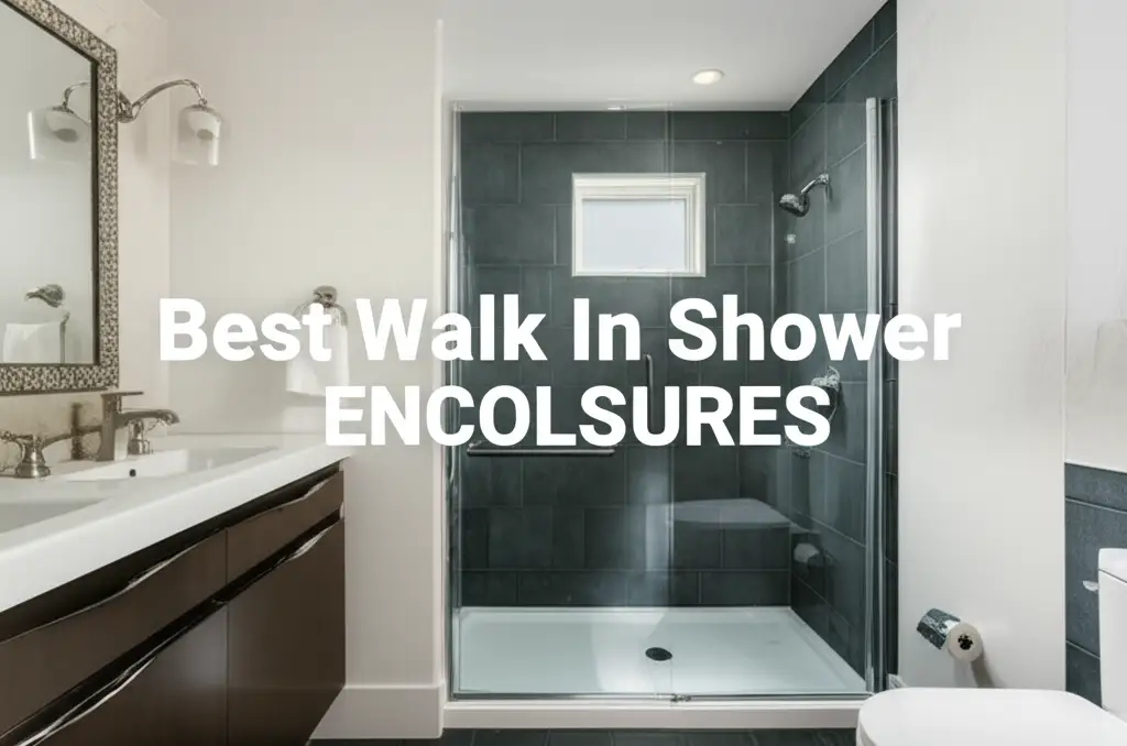 10 Best Walk In Shower Enclosures for a Modern Bathroom