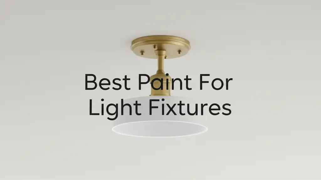 7 Best Paint For Light Fixtures of 2026 Reviewed