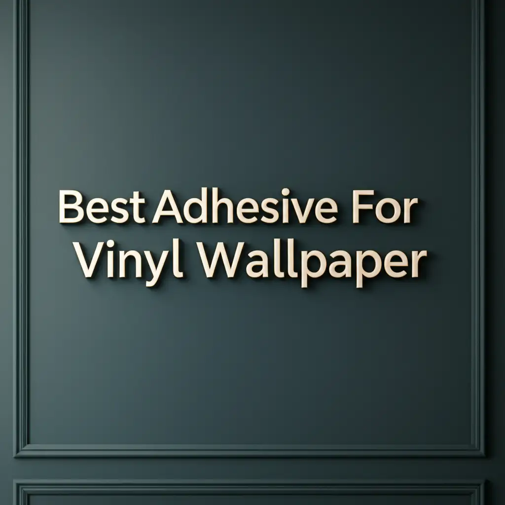 Best Adhesive For Vinyl Wallpaper