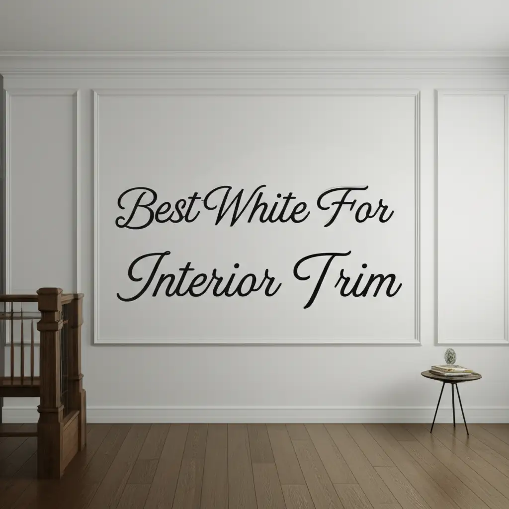 10 Best White For Interior Trim for a Flawless Finish