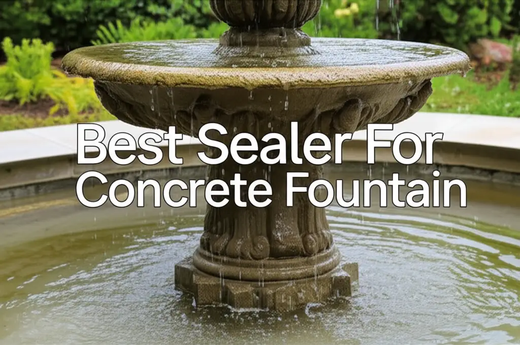 8 Best Sealer For Concrete Fountain 2026 Guide