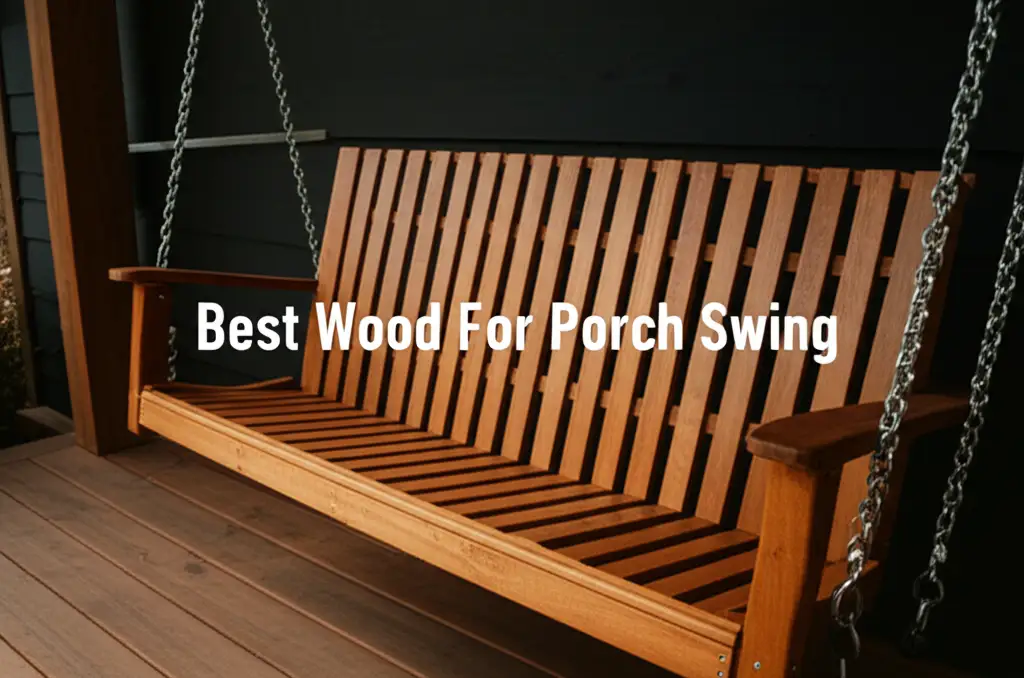 Best Wood For Porch Swing