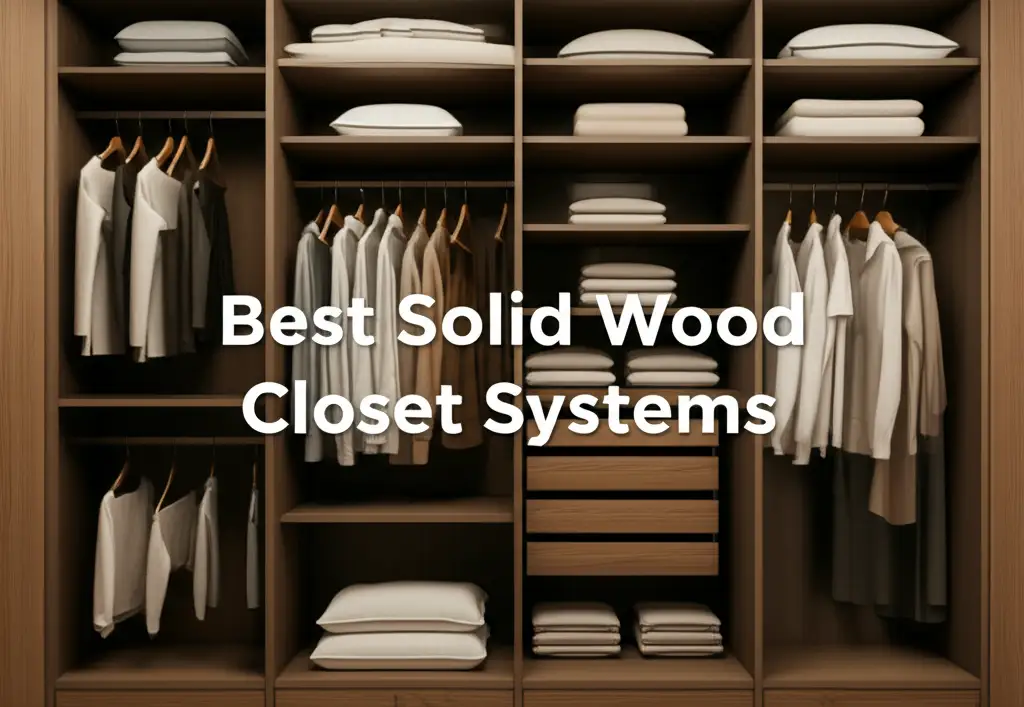 9 Best Solid Wood Closet Systems for 2026