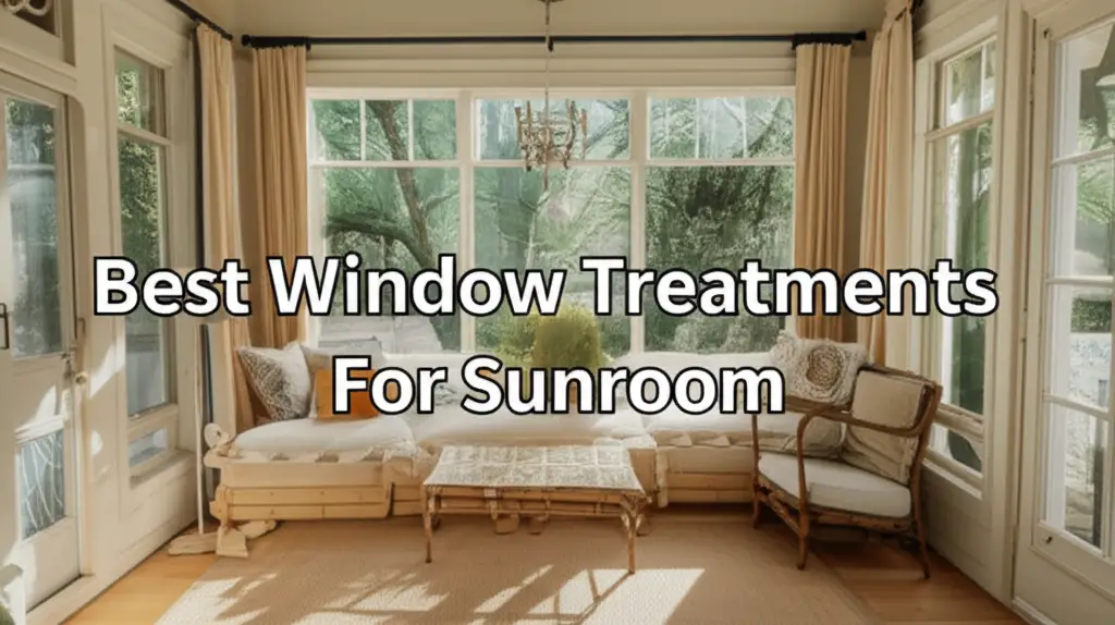 8 Best Window Treatments For Sunroom of 2026