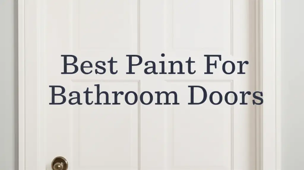 7 Best Paint For Bathroom Doors 2026