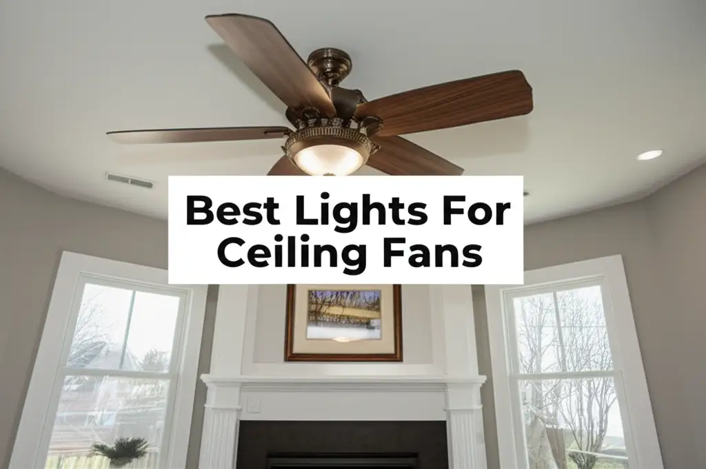 10 Best Lights For Ceiling Fans 2026