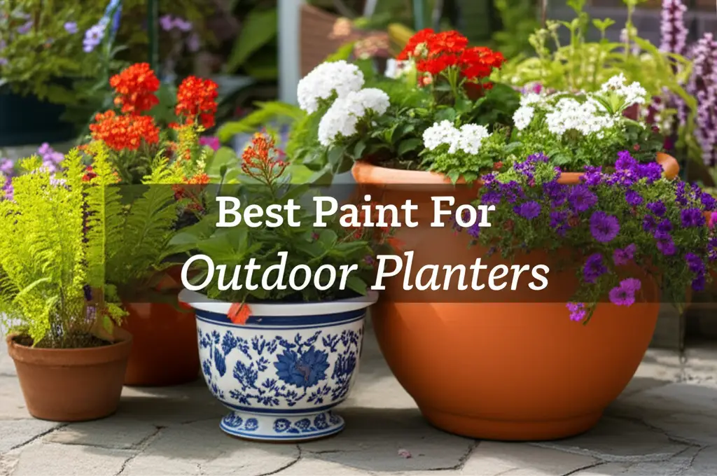 8 Best Paint For Outdoor Planters in 2026