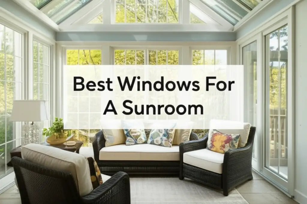 Best Windows For A Sunroom