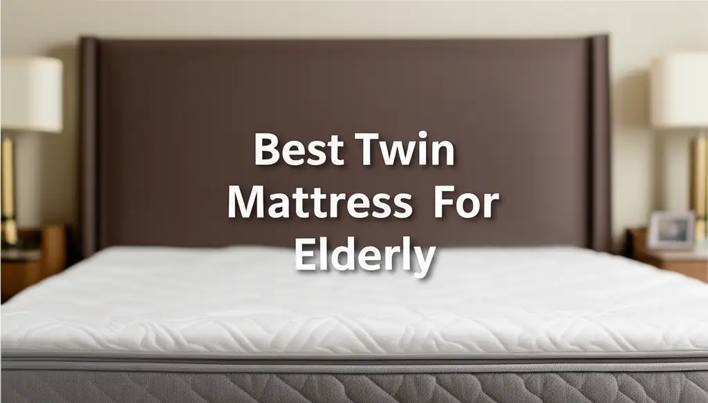 7 Best Twin Mattress For Elderly 2026 Top Reviews