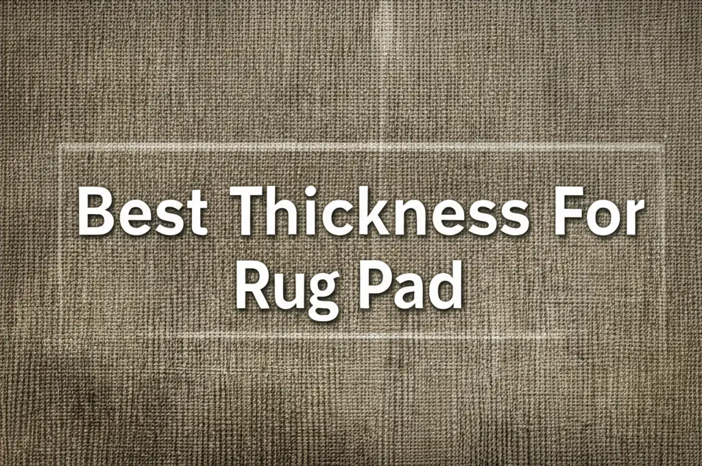 9 Best Thickness For Rug Pad Options in 2025