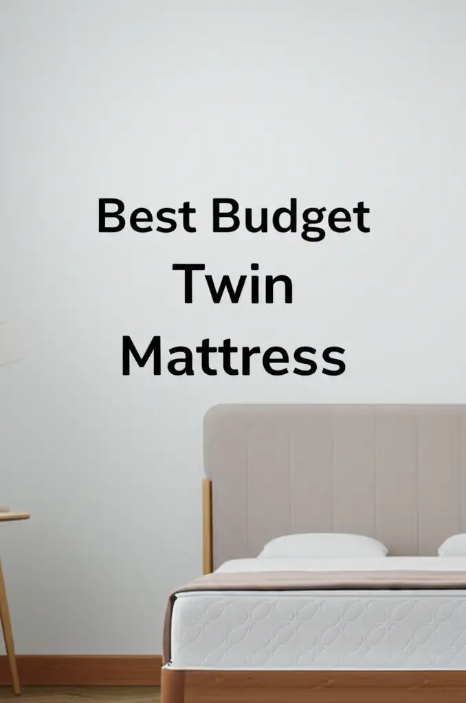 8 Best Budget Twin Mattress Models for 2026