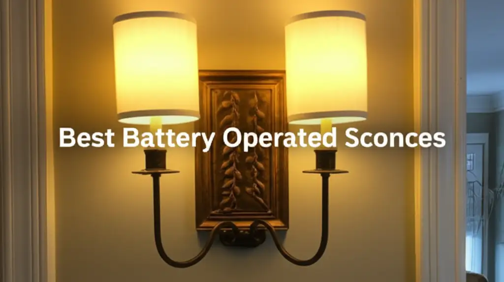 10 Best Battery Operated Sconces for 2026