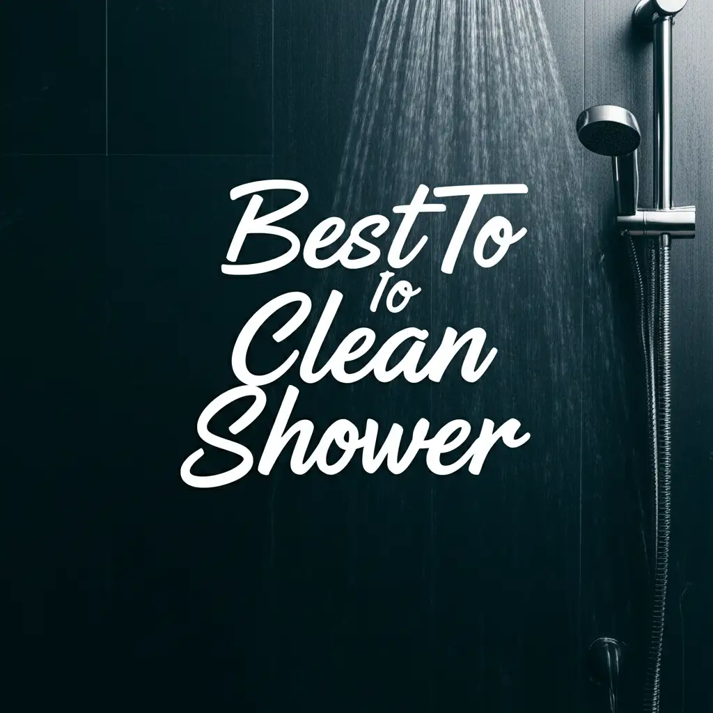 Best To Clean Shower
