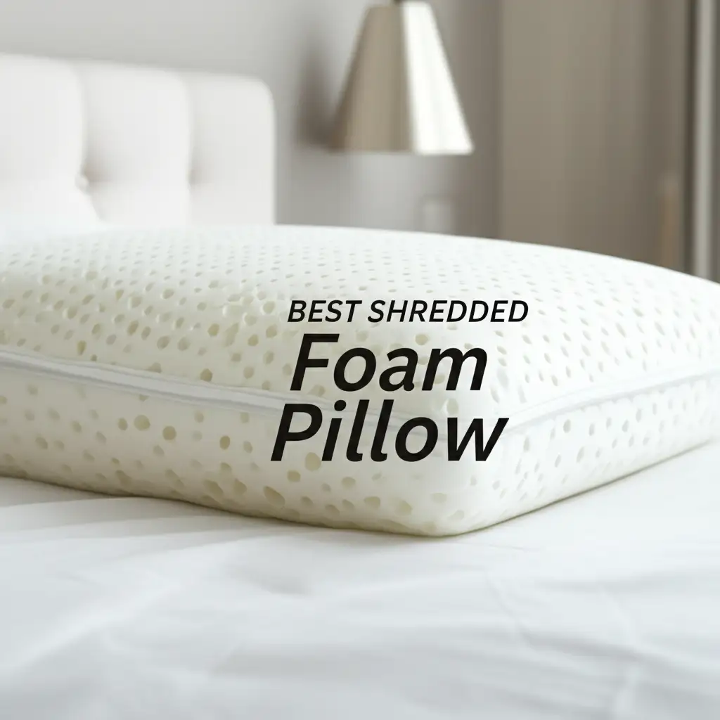 Are you struggling to get a good night of sleep? We tested the best shredded foam pillow options so you can enjoy pain free mornings and comfort.