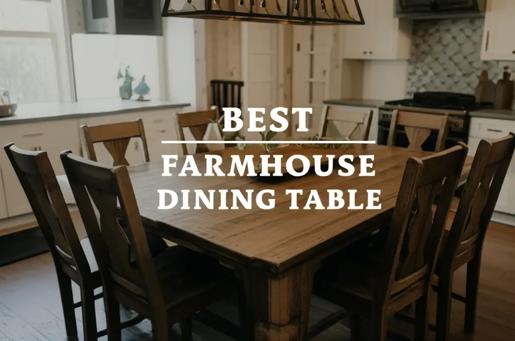 Best Farmhouse Dining Table